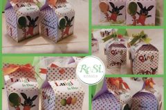 Scatole Milk Portacaramelle con palloncino in ceramica a calamita