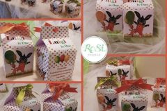 Scatole Milk Portacaramelle con palloncino in ceramica a calamita