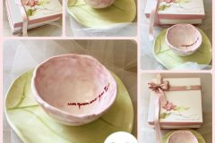 Tazza con piattino-Flowers Tazza con piattino-Flowers