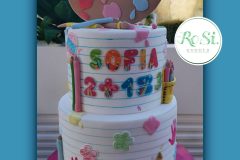 Torta Scenografica in pasta di zucchero