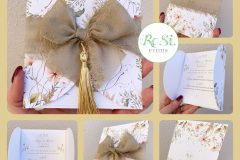 Invito Promessa Tema Flowers