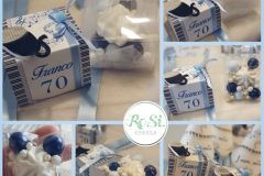 Scatoline Portaconfetti con  microfono in ceramica a calamita