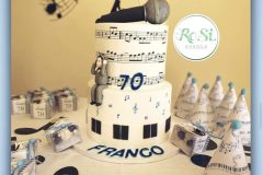 Torta Scenografica in pasta di zucchero