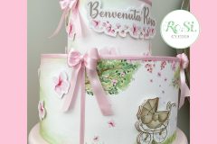 Torta Portaconfetti in carta