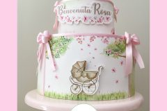 Torta Portaconfetti in carta