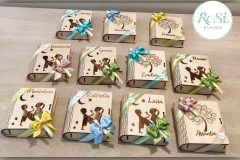 Scatole a Libri-Maestra con bimbo&Albero della vita