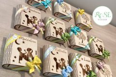 Scatole a Libri-Maestra con bimbo&Albero della vita