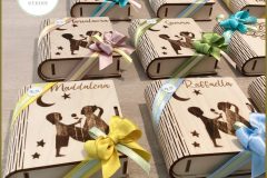Scatole a Libri-Maestra con bimbo