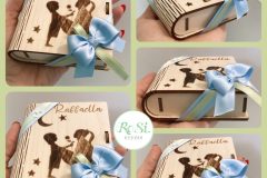 Scatola a Libri-Maestra con bimbo