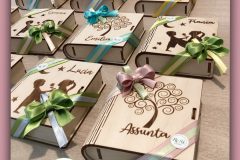 Scatole a Libri-Maestra con bimbo&Albero della vita