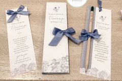 Segnaposto con e senza matita seminabile