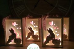 Lampada in legno
