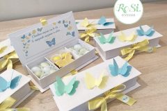 Scatola Degustazione confetti &Biscotto-Farfalle