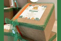 Scatole Bomboniere con applicazione- Re Leone