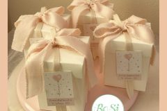 Scatole Bomboniere con tag- Heart&Stars