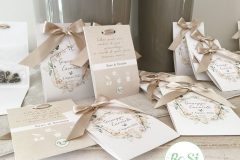 Segnaposto con semi di girasole-Wedding