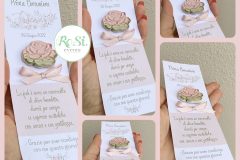 Segnaposto Segnalibro-Rose&Olive