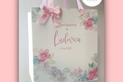 Bag stampata-Fiori pastello