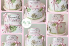 Torta Scenografica Portaconfetti-La Primavera
