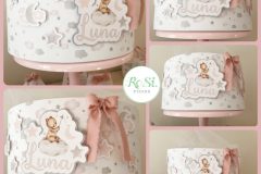 Torta Portaconfetti-Orsettocon Luna