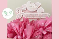 Cake Topper Torta in carta portaconfetti