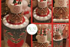 Torta Scenografica-Allestimento natalizio