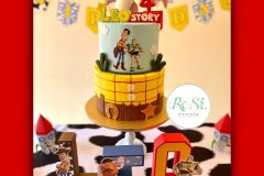 Torta Scenografica in pasta di zucchero