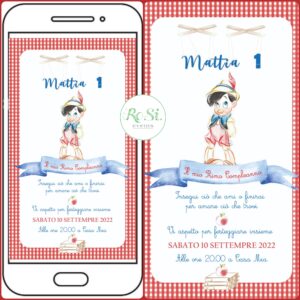 Pinocchio-Primo Compleanno