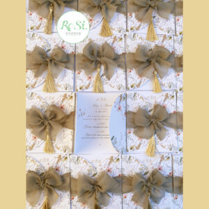Invito Promessa Tema Flowers