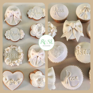 biscotti e cup-cakes battesimo