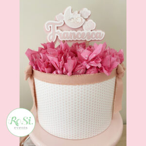 Torta in carta portaconfetti